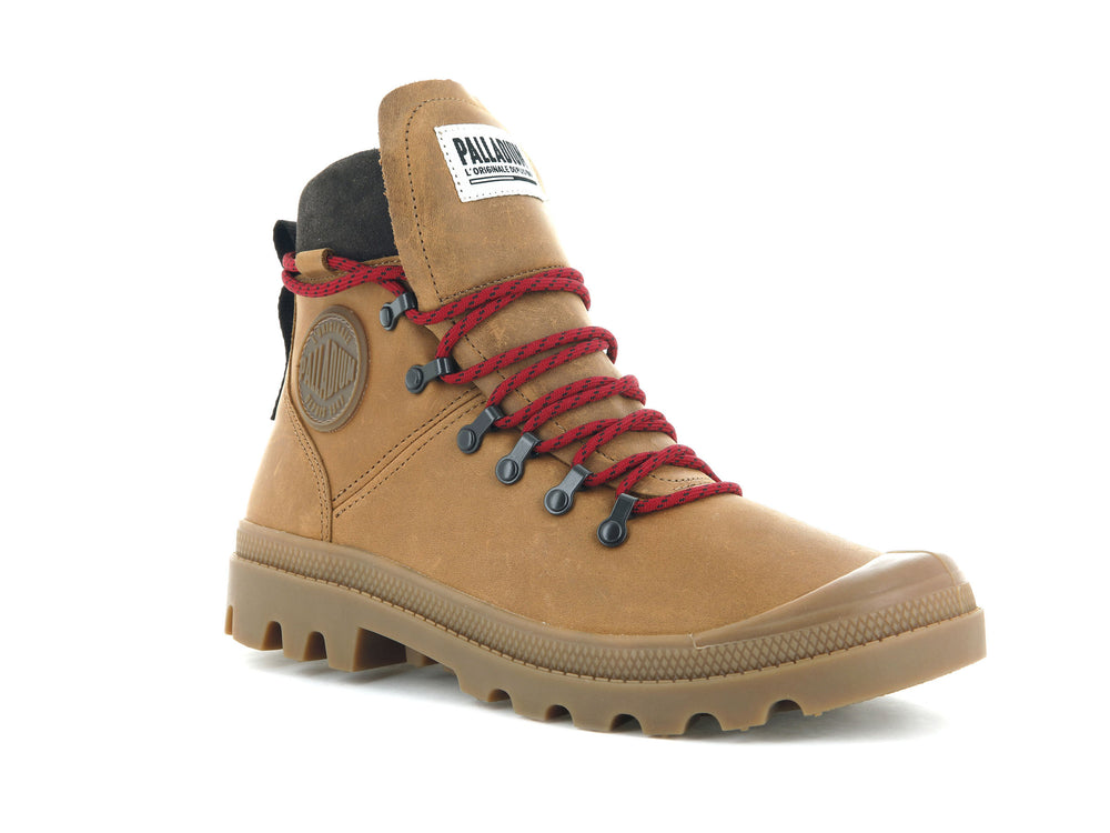 Zapatos Altas Palladium LEGION HIKER Hombre Marrones | Costa Rica-74859